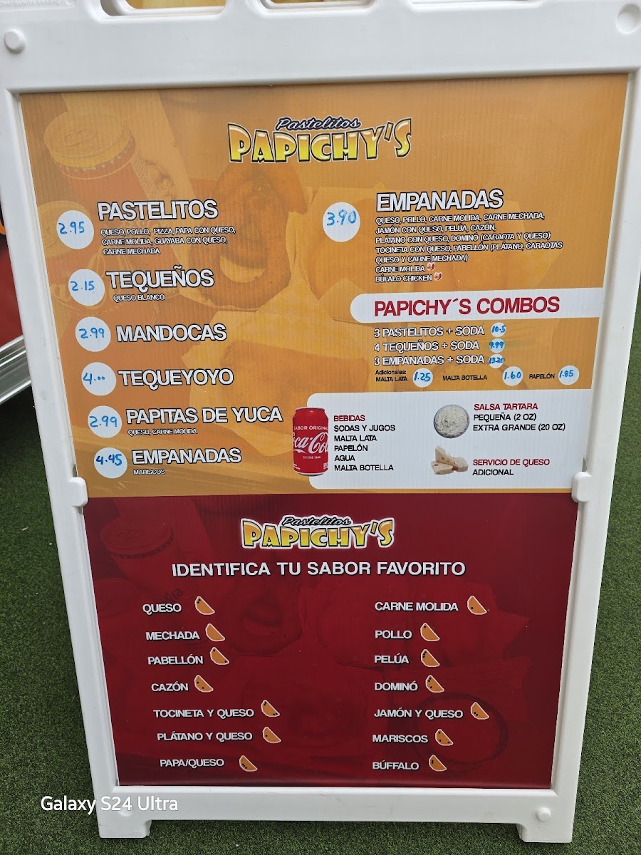 Pastelitos Papichys Tampa Menu - Image 2